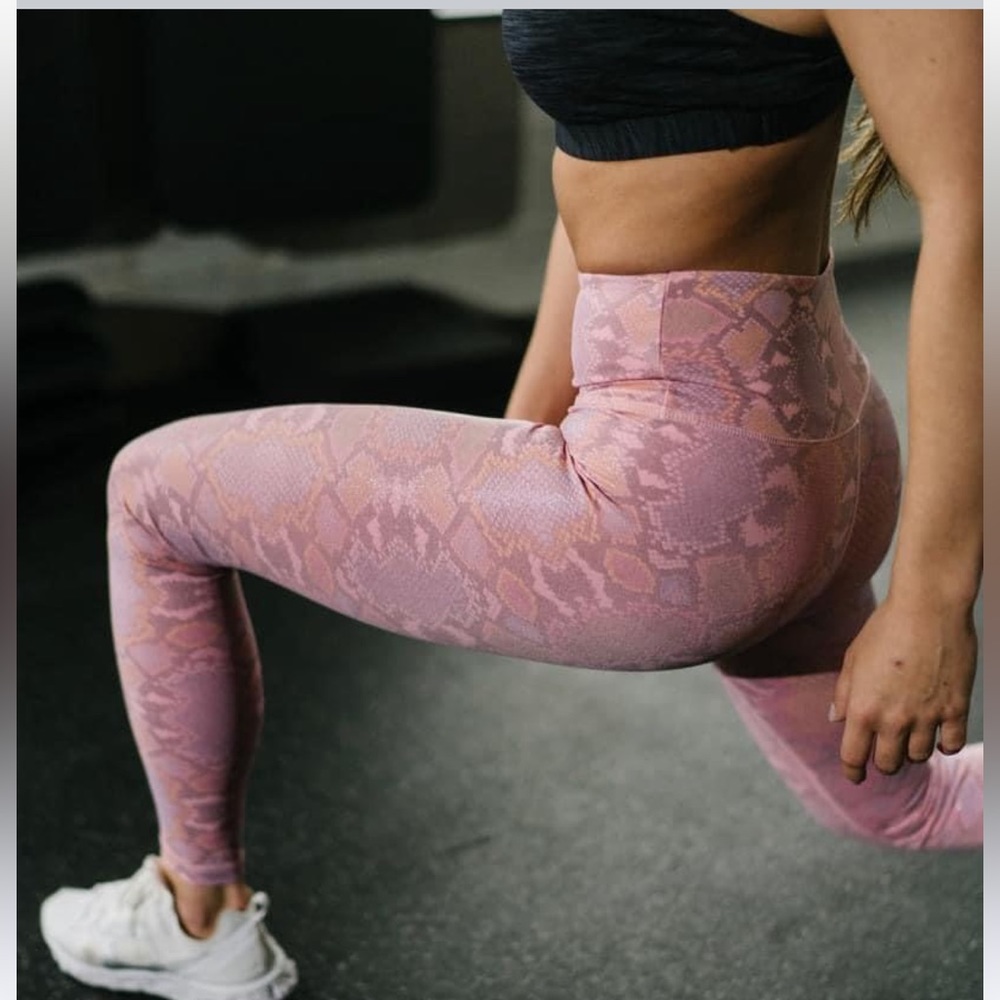 Zyia Size 0 Pink Mojave LNT Hi-Rise Legging 28"